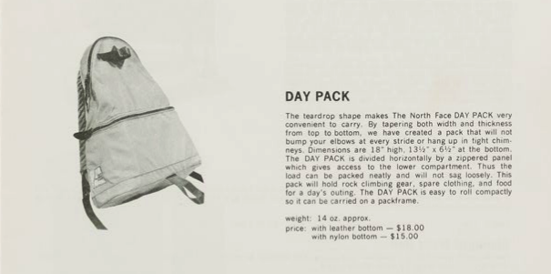 the north face DAYPACK