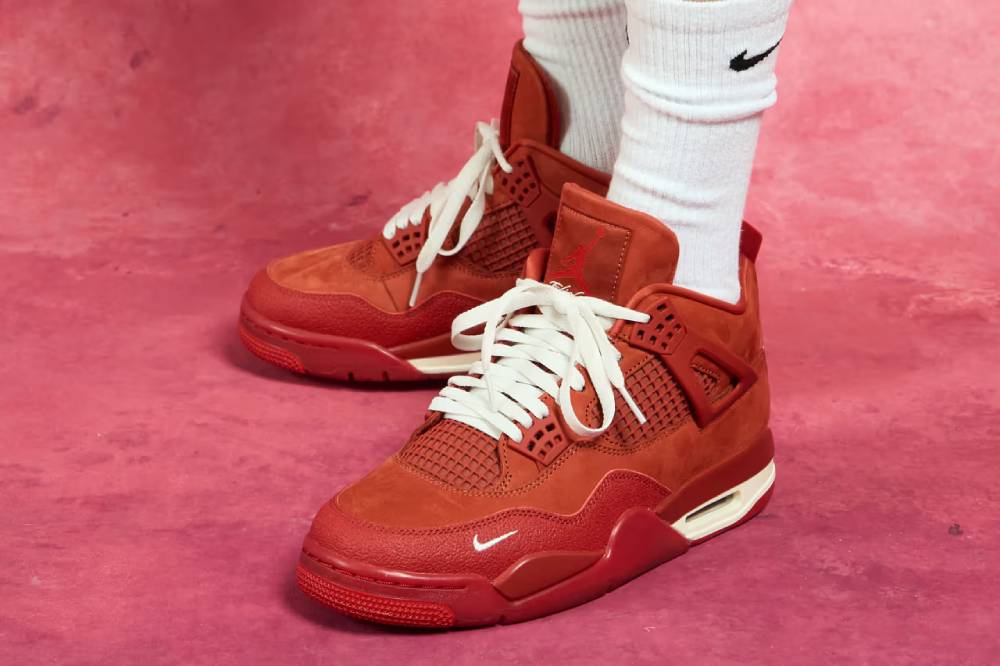 Nigel Sylvester x Air Jordan 4 "Brick By Brick" Кроссовки