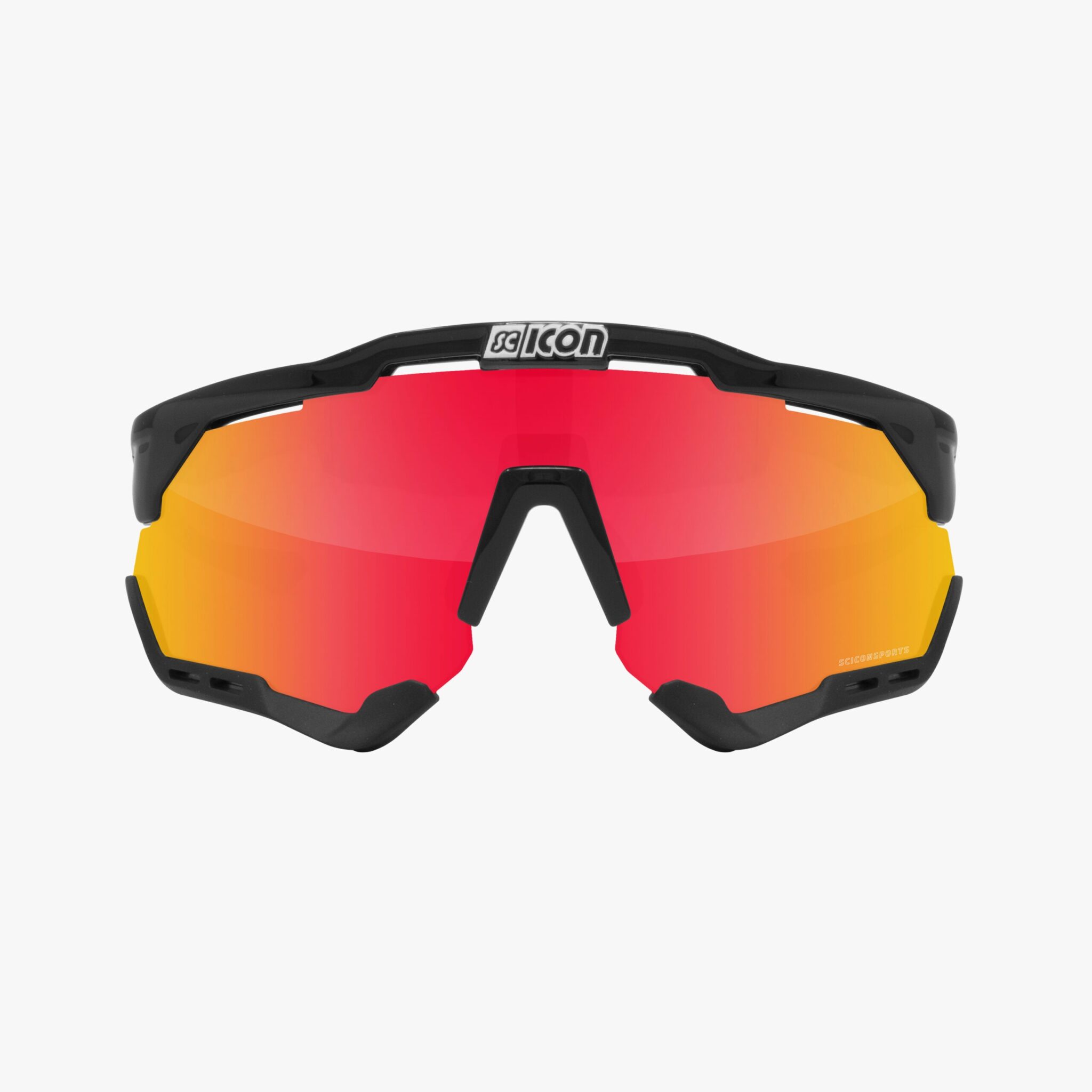 Солнцезащитные очки Scicon AEROSHADE XL Black Gloss/lens SCNPP Multimirror Red