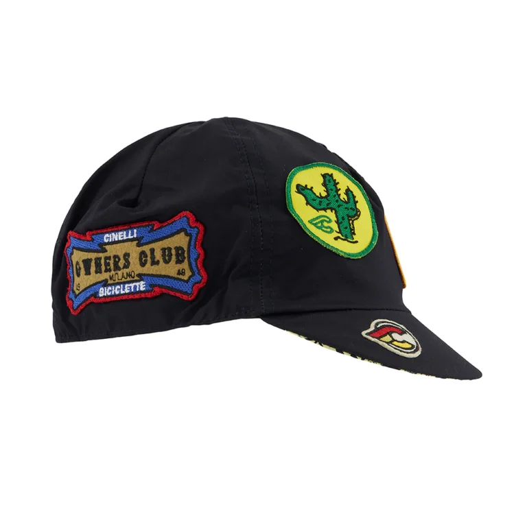 Велокепка Cinelli History Patch Blue Cycling Cap