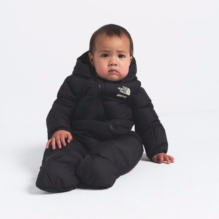 The North Face X SKIMS Baby 1996 Nuptse One-Piece