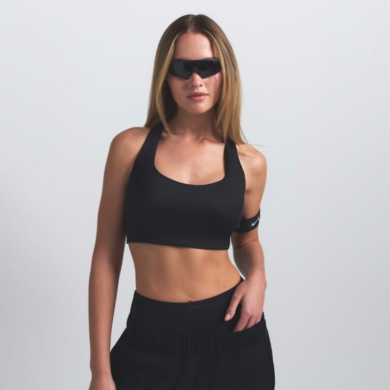 Бра Nike x SKIMS Shine Racer Neck Bra Obsidian