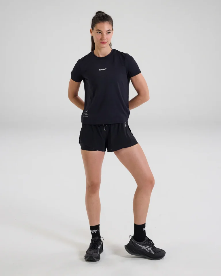 Футболка Bandit Running Women's Micromesh™ Run Tee - Black