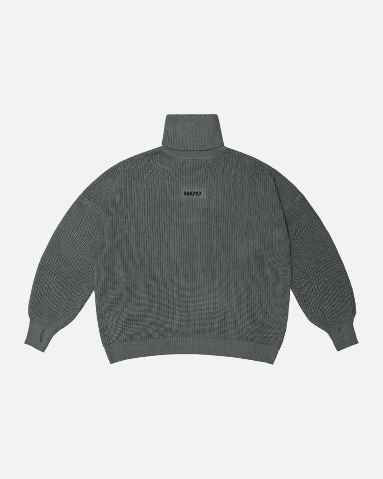 Свитер ISSAYA Chainmail Turtleneck Sweater Dark Grey