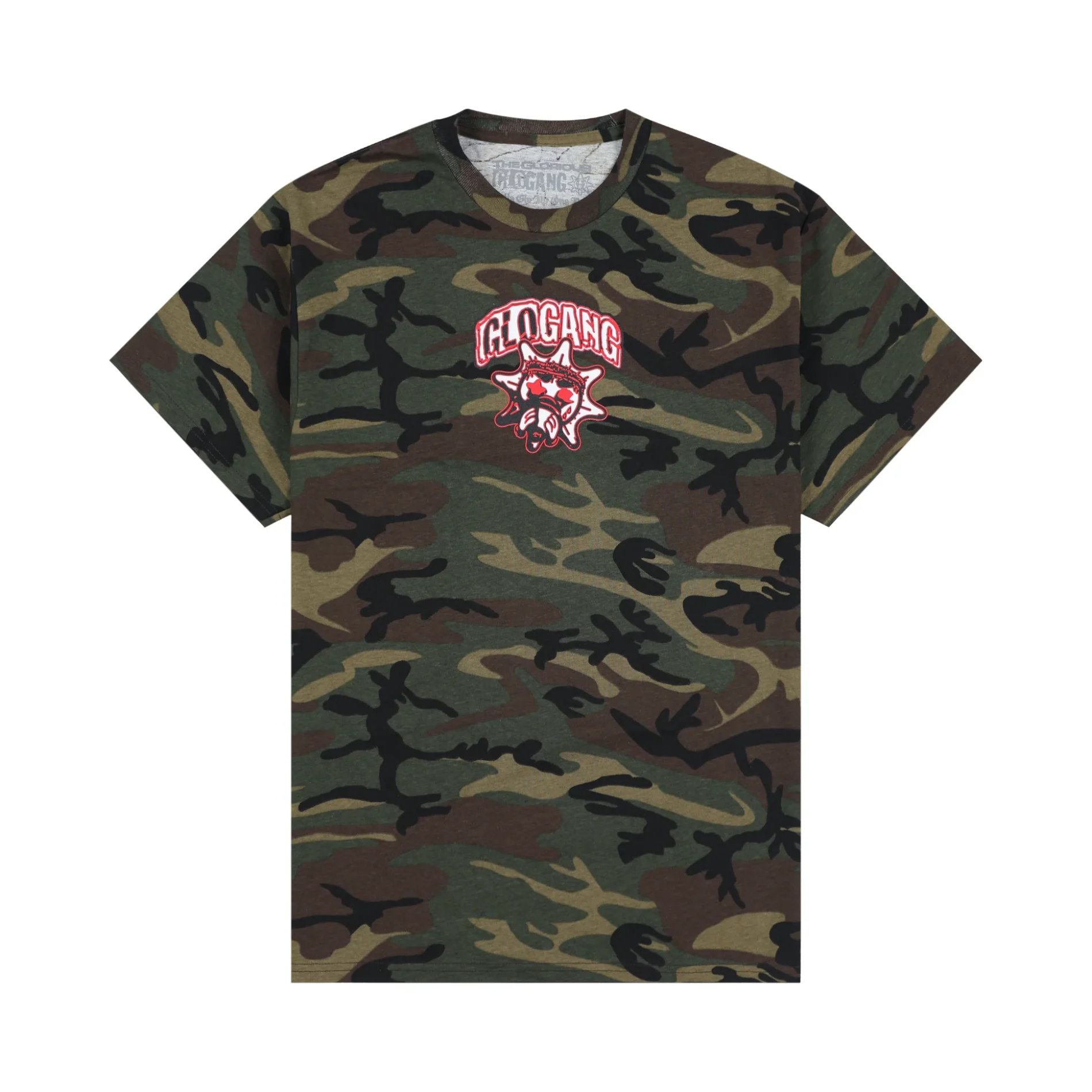 Футболка Glo Gang Glo Logo 2025 Infrared Tee Camo