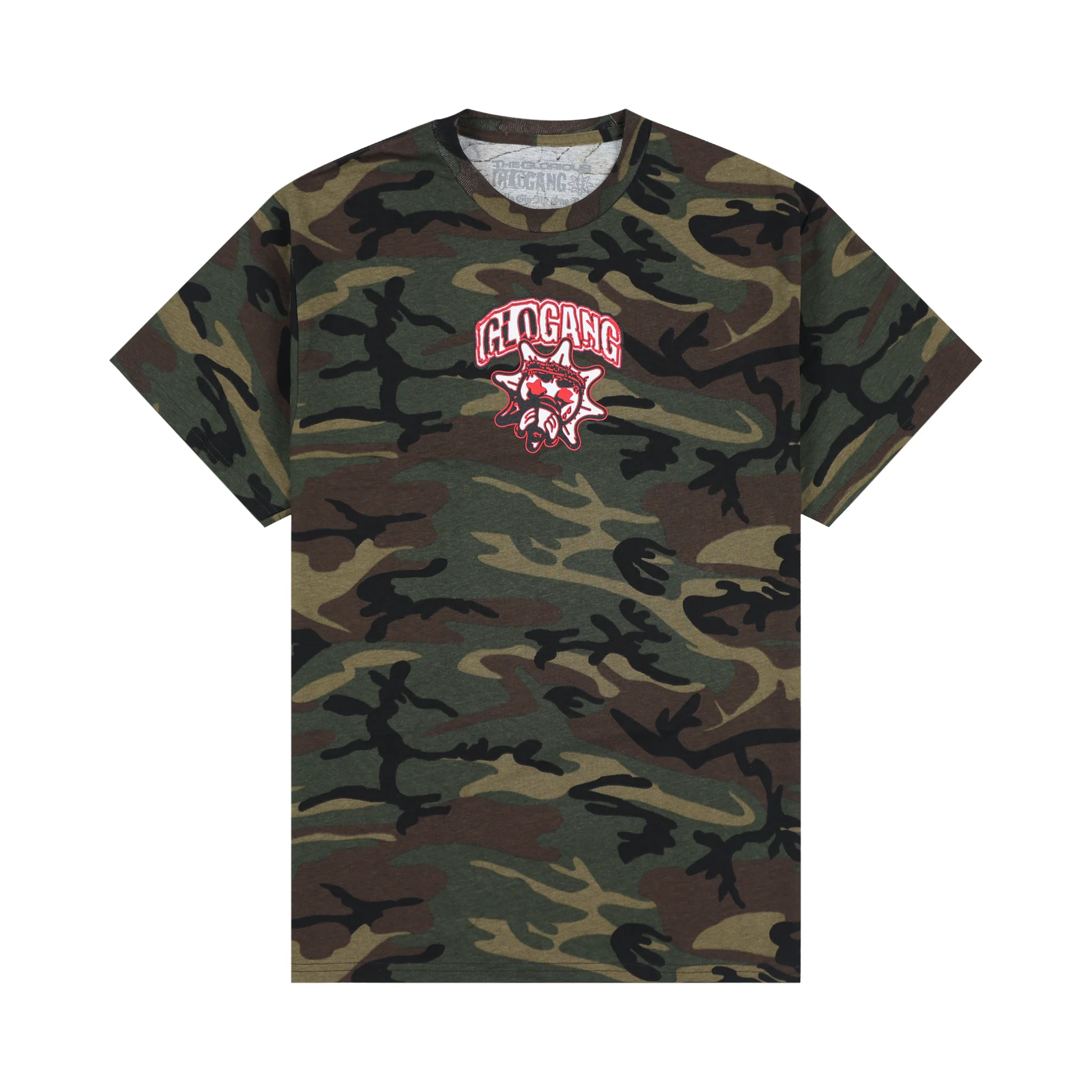 Футболка Glo Gang Glo Logo 2025 Infrared Tee Camo