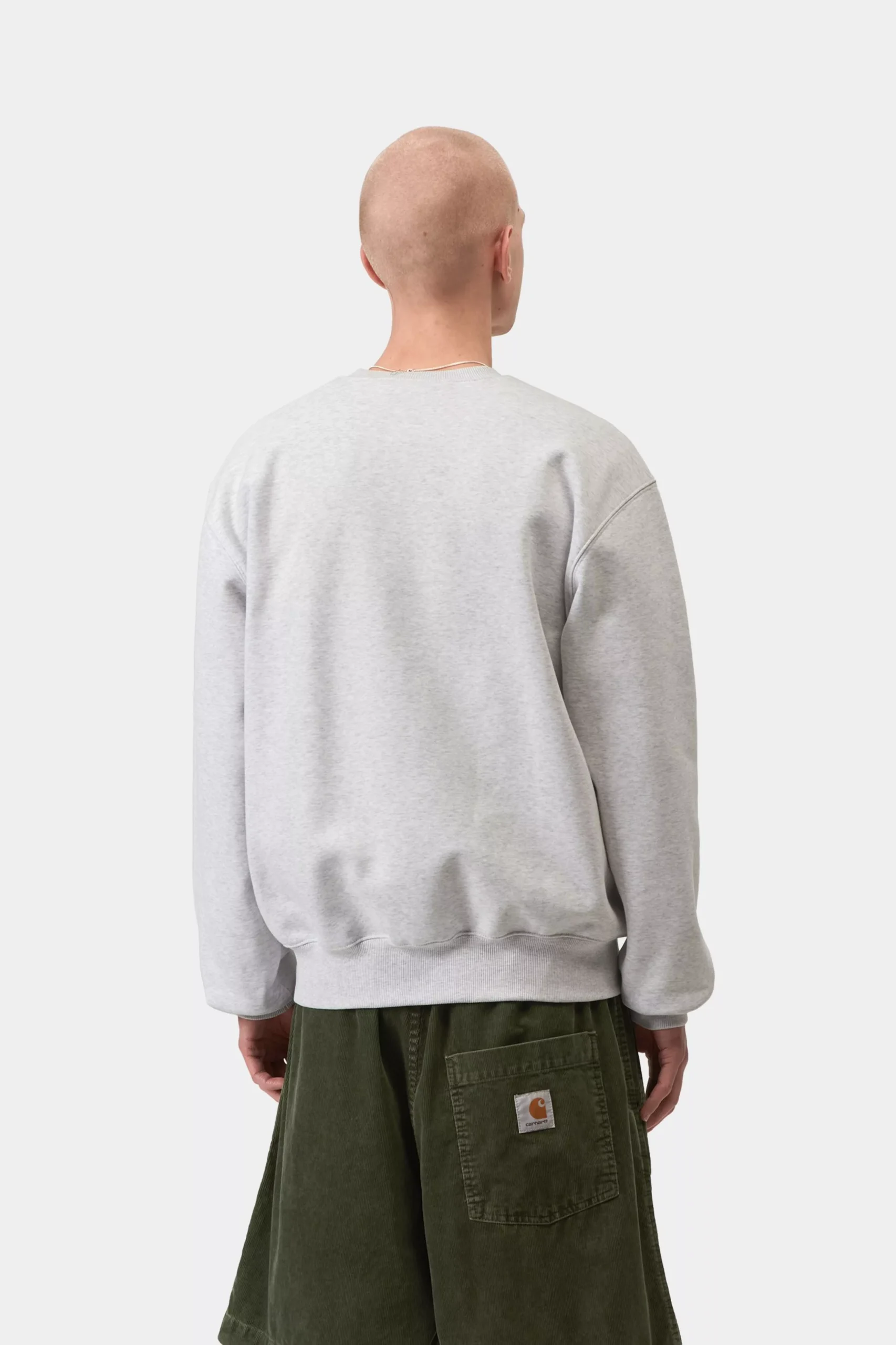Свитшот Carhartt Sweatshirt Ash Heather / Cozy Purple