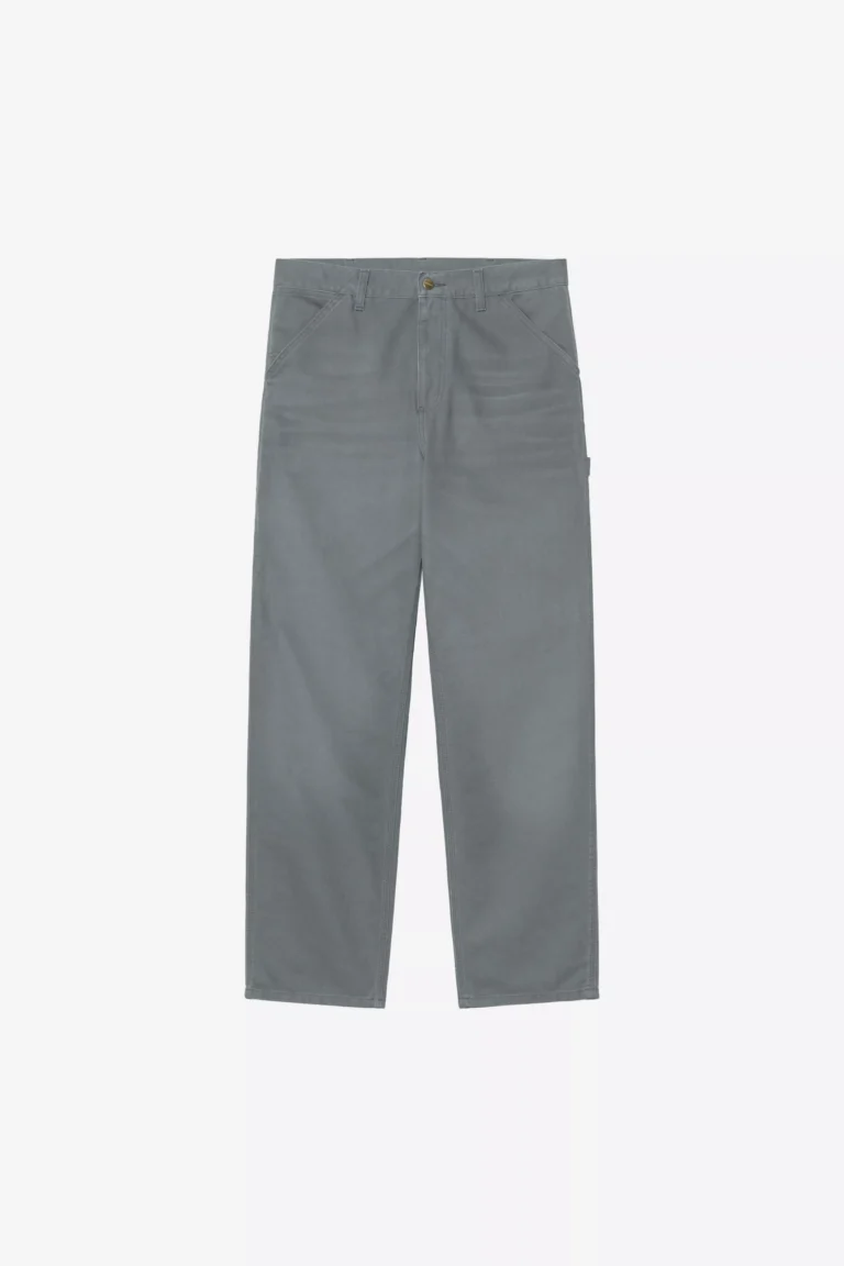 Брюки Carhartt WIP Single Knee Pant Cozy Blue Stone canvas