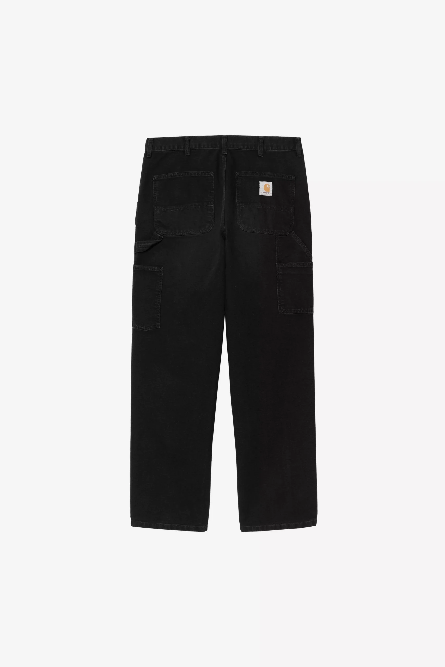 Брюки Carhartt WIP Single Knee Pant Black Stone canvas