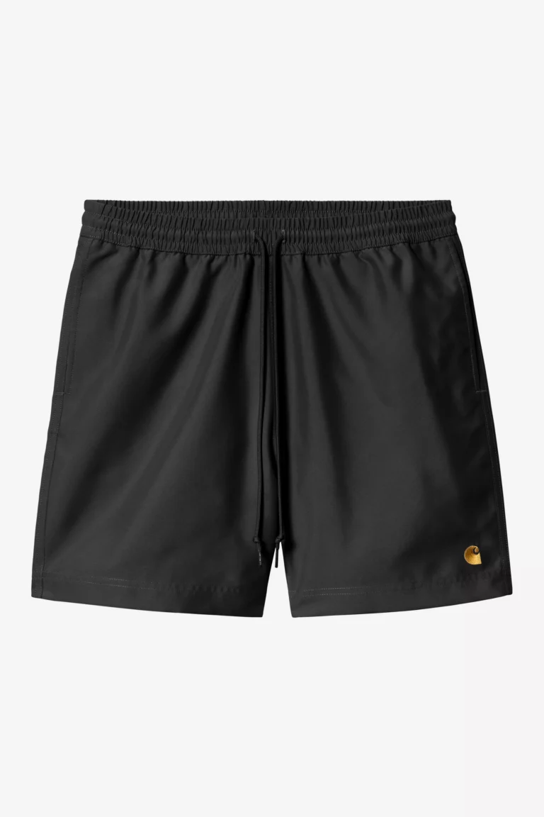 Шорты Carhartt WIP Chase Swim Trunks Black / Gold
