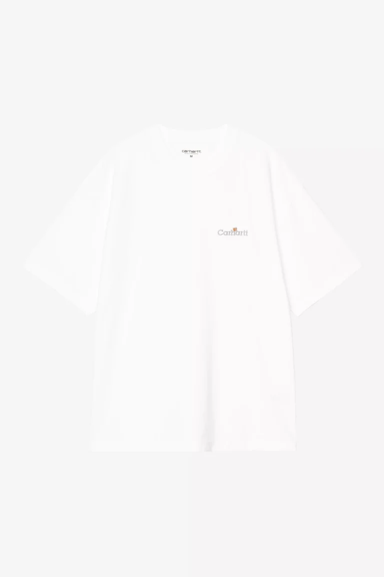 Футболка Carhartt WIP S/S WIP Label T-Shirt White