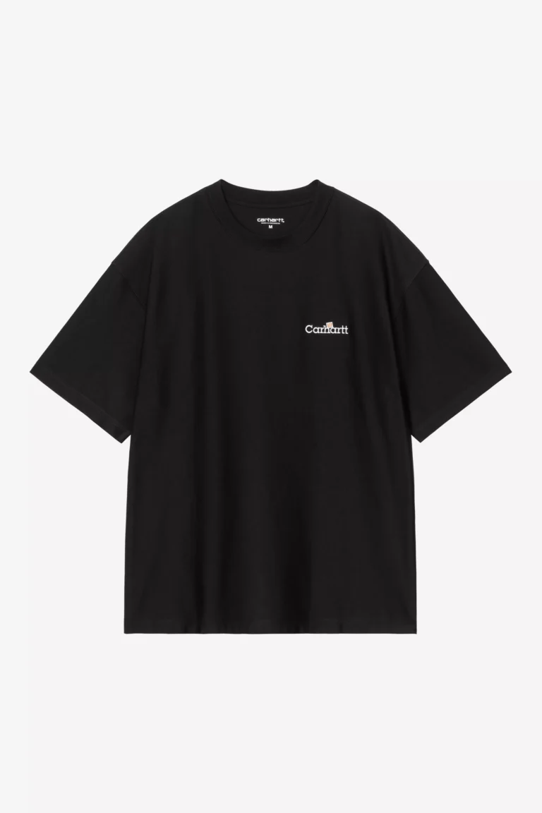 Футболка Carhartt WIP S/S WIP Label T-Shirt Black