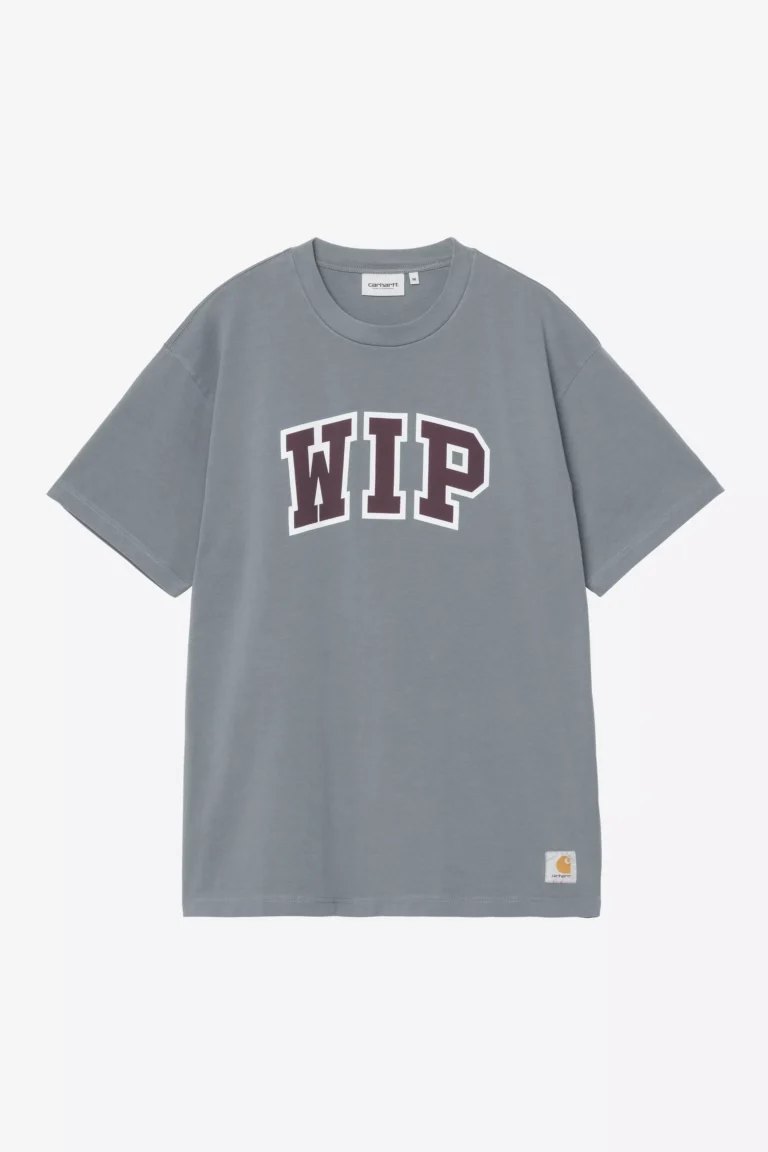 Футболка Carhartt WIP S/S WIP III T-Shirt Cozy Blue Heavy stone wash