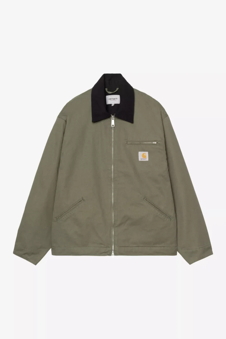 Куртка Carhartt WIP OG Detroit Jacket Leaf / Black Rinsed