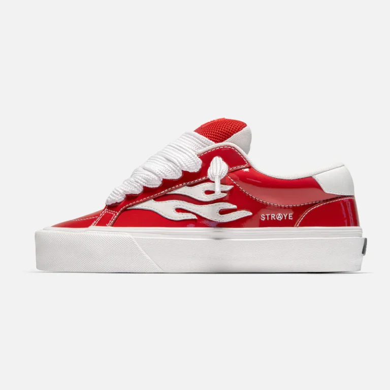 Кеды Straye Logan Puff Glossy Red