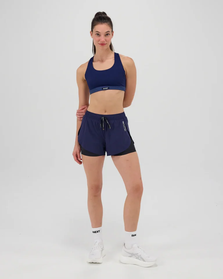 Бра Gridlock™ Scoop Neck Run Bra - NY Navy