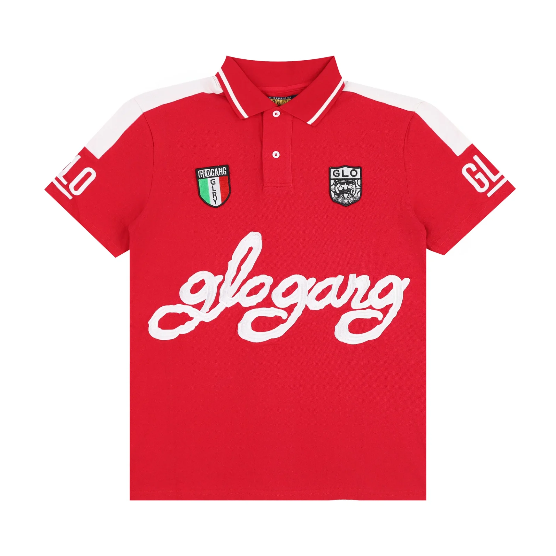 Футболка-поло Glo Gang Classic Polo &mdash; Red