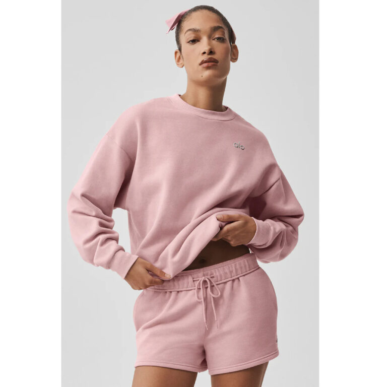 Свитшот Aloyoga Accolade Crew Neck Pullover Vintage Pink