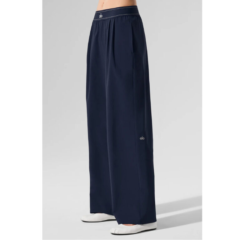 Спортивные брюки Aloyoga Suit Up Trouser Regular Navy