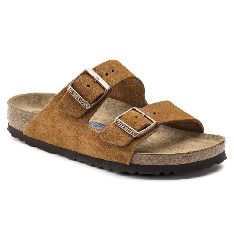 Сандали Birkenstock Arizona Soft Footbed Suede Leather Mink