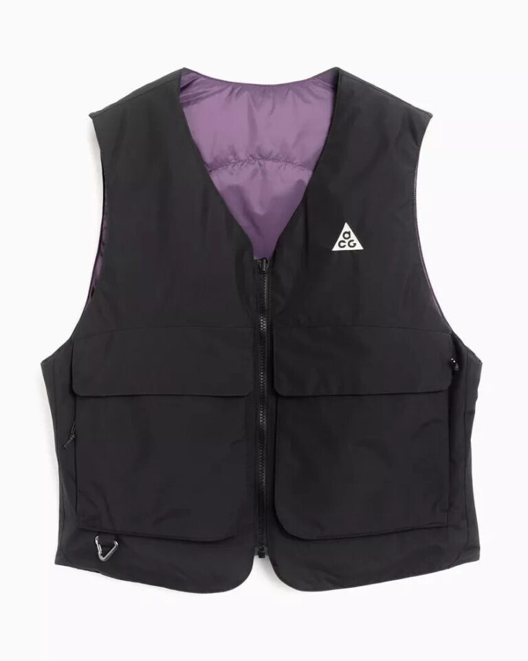 Жилет Nike ACG "Skull Peak" PrimaLoft Reversible Vest Black / Dark Raisin / Summit White