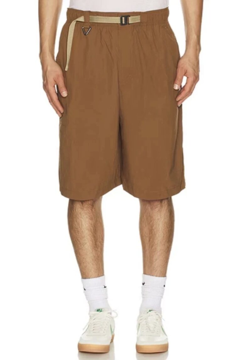 Шорты Nike ACG Orb Weaver UV Repel Oversized Shorts Mosswood Brown / Parachute Beige