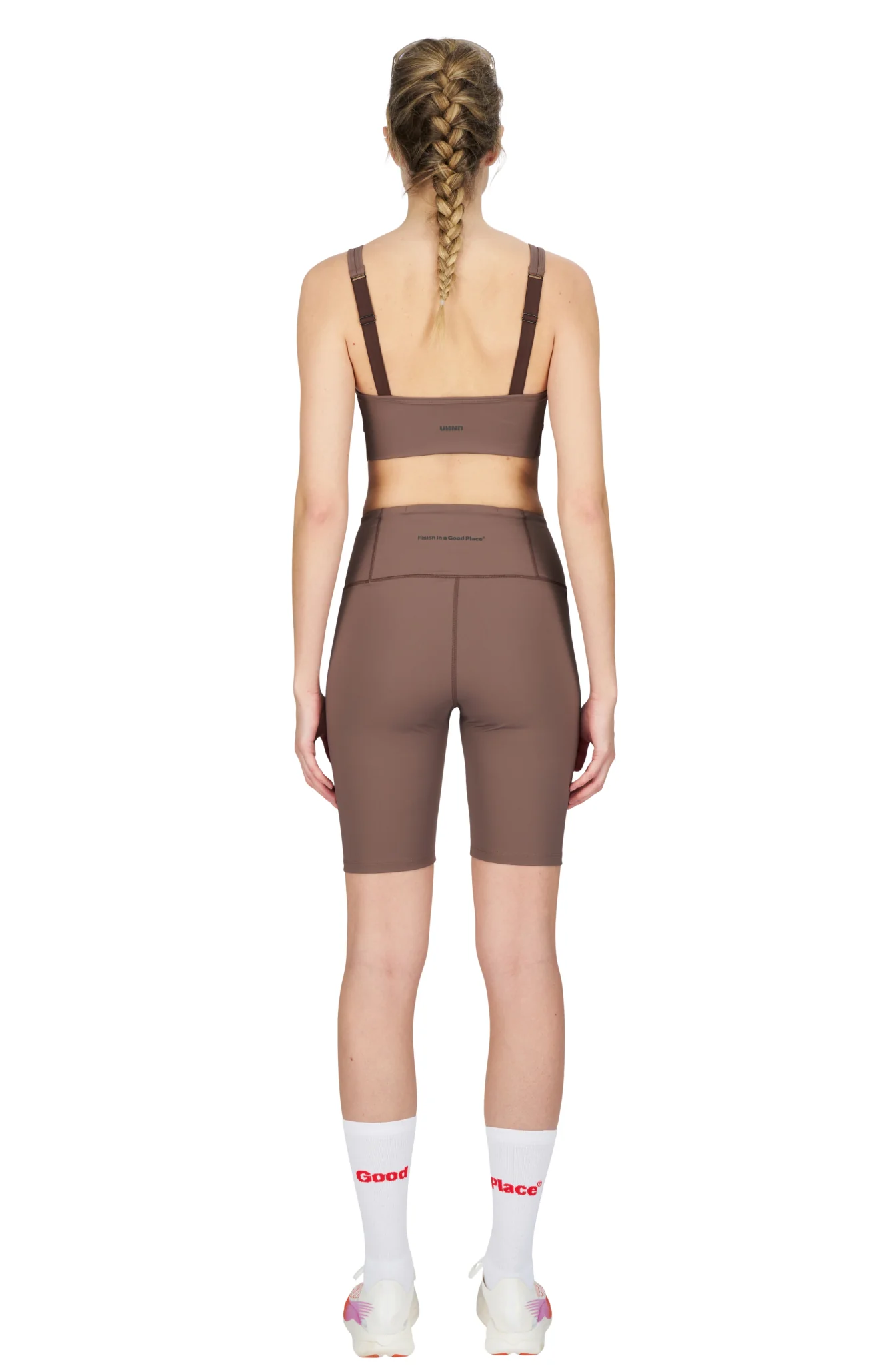 Тайтсы UNNA Good Place Shorts Plum Grey