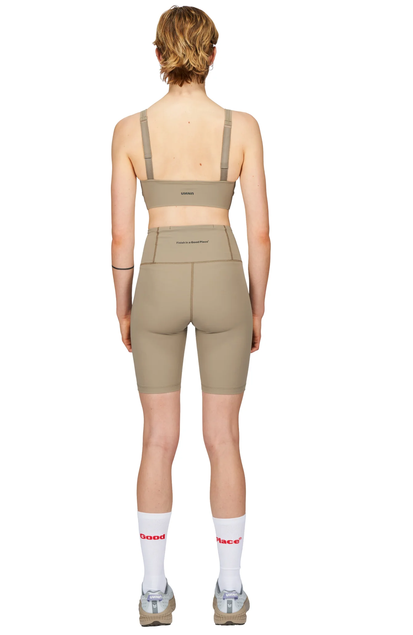 Тайтсы UNNA Good Place Shorts W Stone Beige