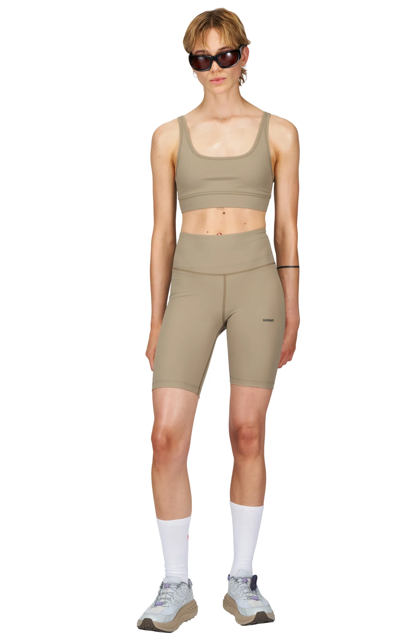 Тайтсы UNNA Good Place Shorts W Stone Beige