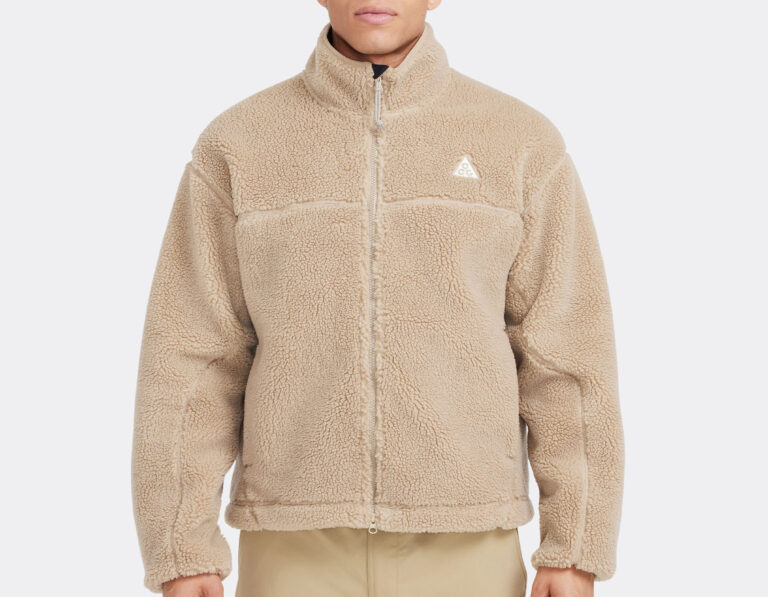 Толстовка Nike ACG "Canwell Glacier" Therma-FIT ADV Windproof Jacket Khaki / Parachute Beige / Summit White