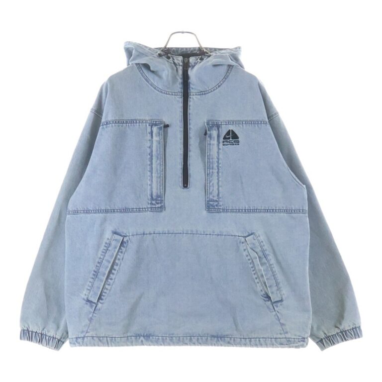 Анорак Supreme x Nike ACG Denim Pullover Washed Blue