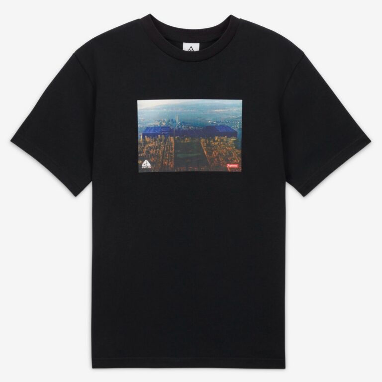 Футболка Supreme x Nike ACG Grid T-Shirt Black DO6860-010