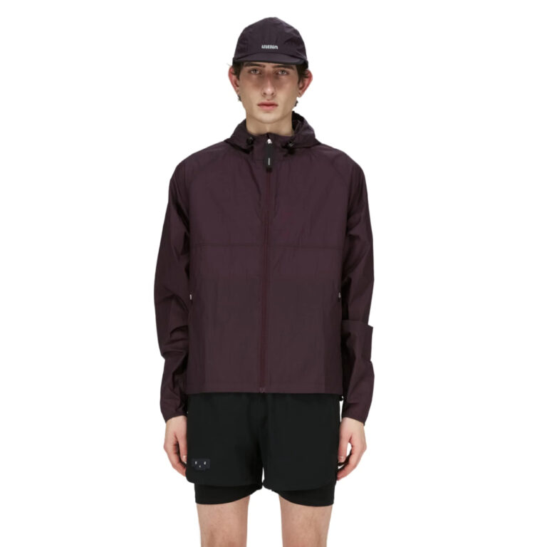 Ветровка UNNA Smiles Run Jacket Aubergine