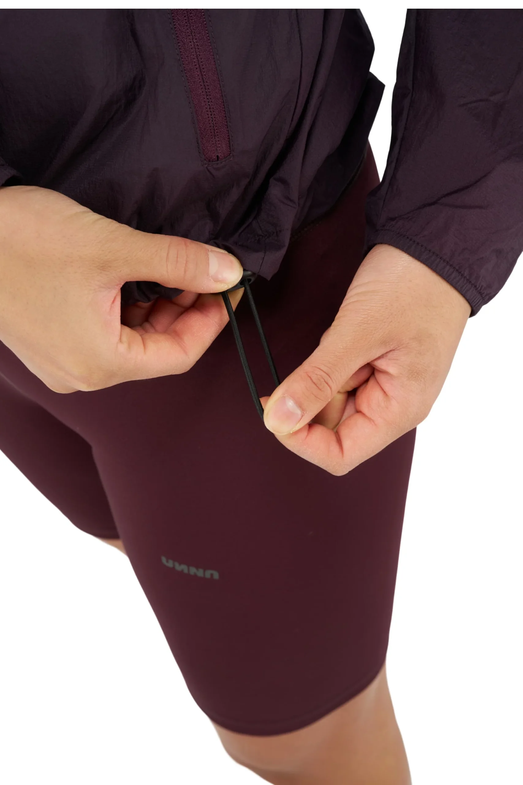 Ветровка UNNA Smiles Run Jacket W Aubergine