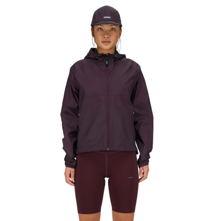 Ветровка UNNA Smiles Run Jacket W Aubergine