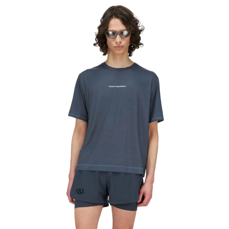 Футболка UNNA Wavy Tee Blue Grey