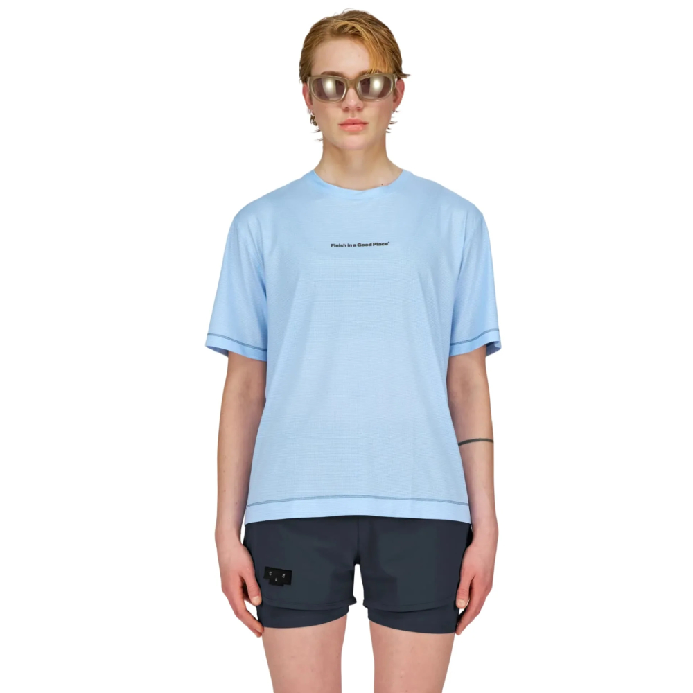 Футболка UNNA Wavy Tee Serenity Blue Wmns