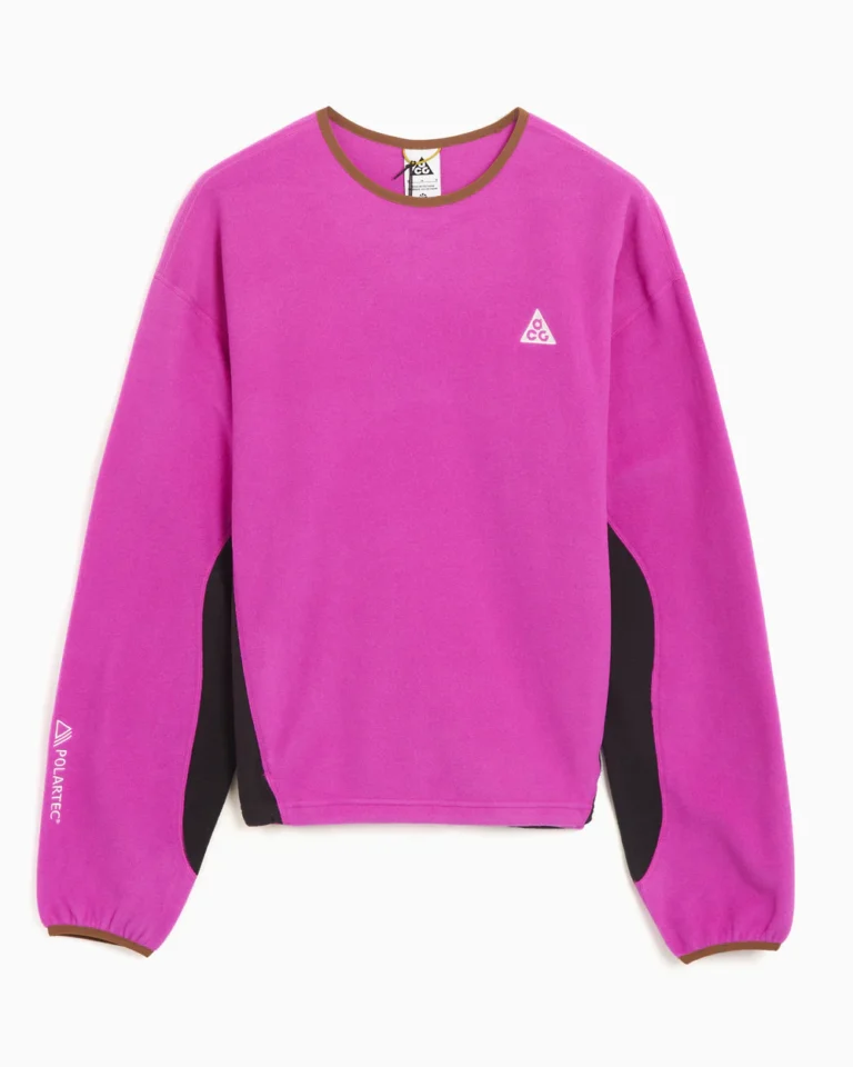 Толстовка Nike ACG "Wolf Tree" Crew Sweatshirt Vivid Purple/Black/Mosswood Brown