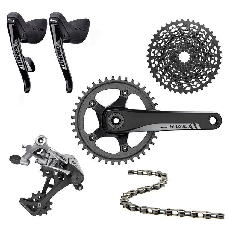 SRAM Rival 1 Groupset 1x11 Compact - GXP