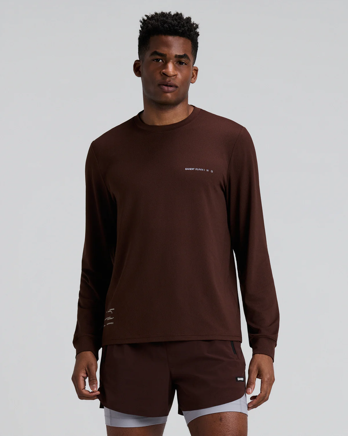 Лонгслив Bandit Running Micromesh™ Long Sleeve - Cacao