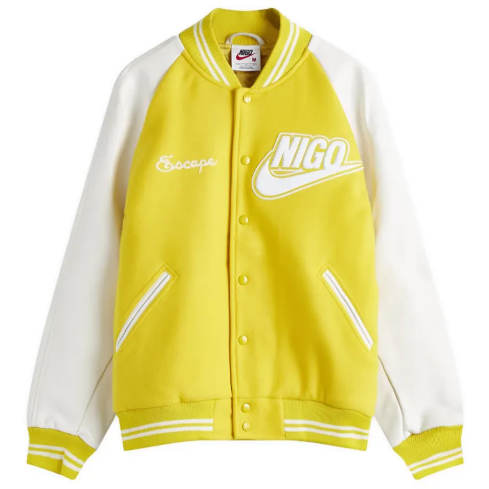 Куртка Nike x Nigo NRG Varsity Jacket 'Yellow'