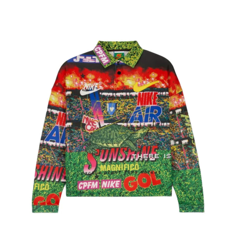Лонгслив Nike x Cactus Plant Flea Market Long-Sleeve Polo 'Multicolor'