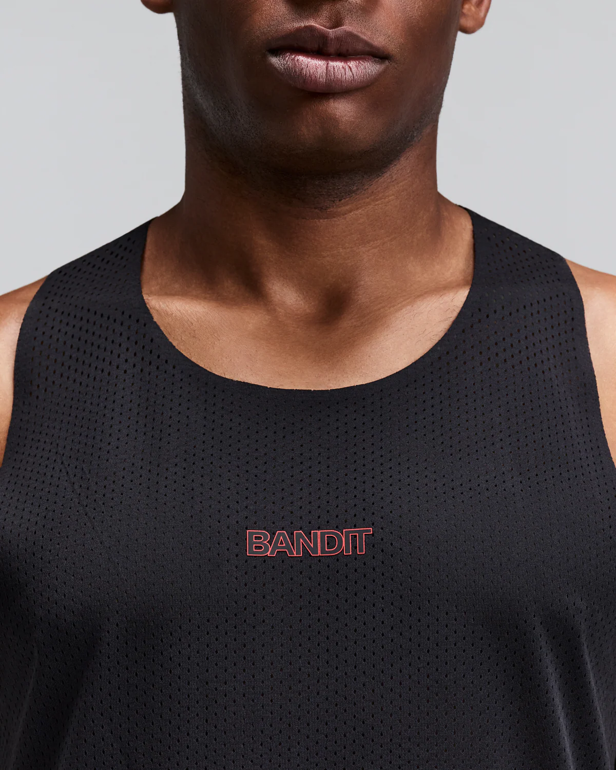 Bandit Running Men's Shredder™ Shorty Race Singlet - Black