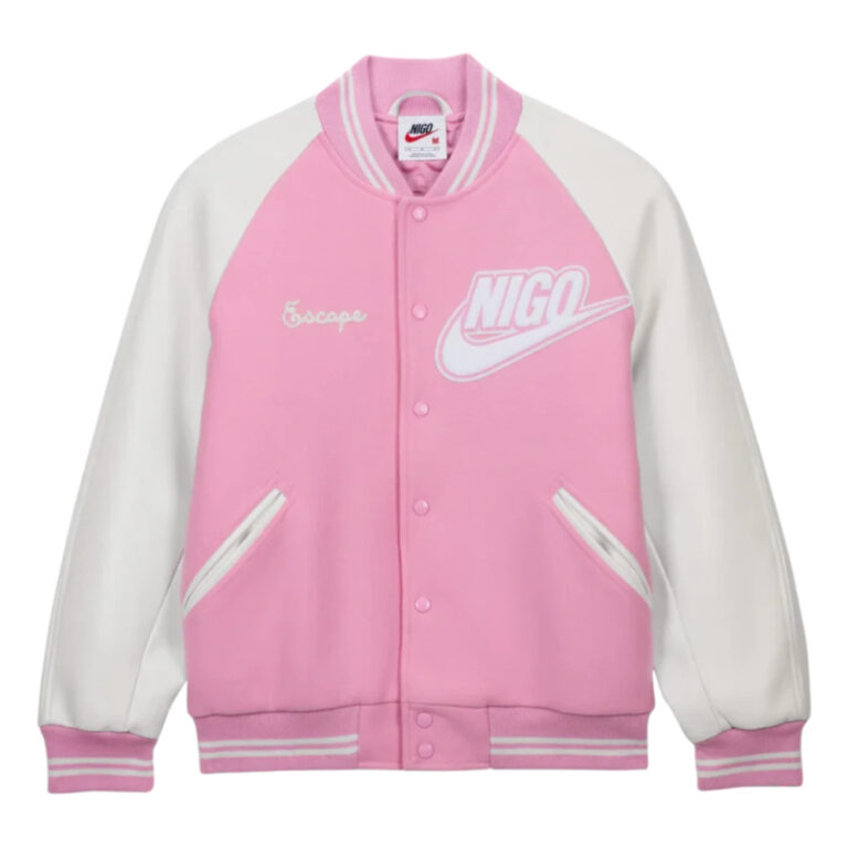 Куртка Nike x Nigo NRG Varsity Jacket 'Pink'