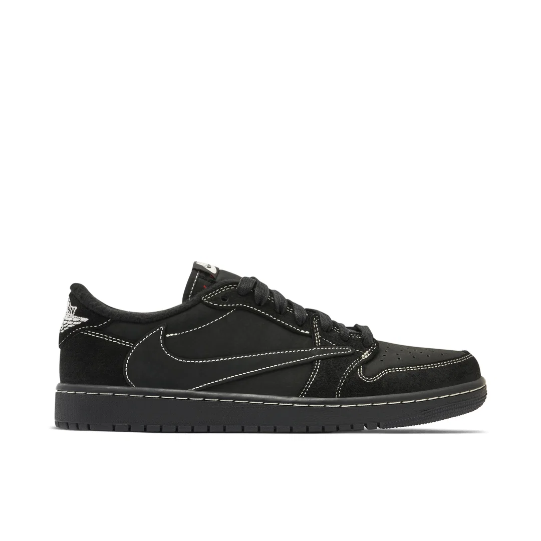 Кроссовки Nike Air Jordan 1 Retro Low OG SP x Travis Scott Black Phantom