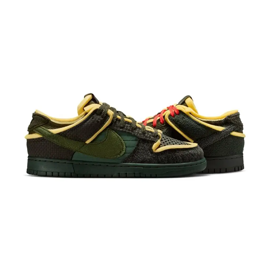 Кроссовки Nike Dunk Low x Cactus Plant Flea Market Swamp Sponge Sequoia