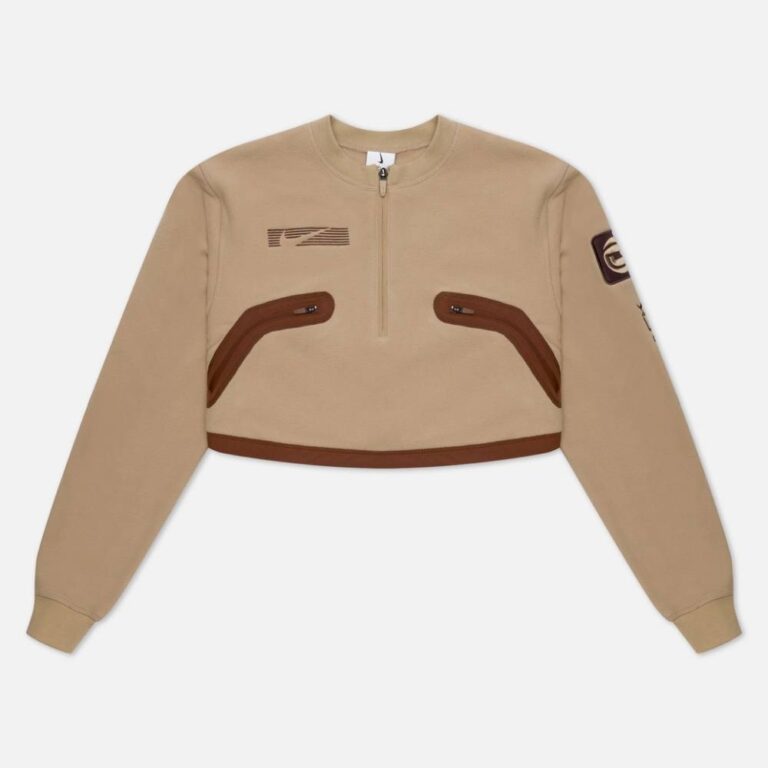 Толстовка Cactus Jack by Travis Scott x Nike NRG BH PO Crew 'Khaki'