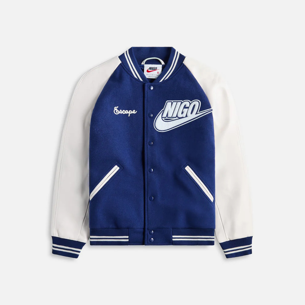 Куртка Nike x Nigo NRG Varsity Jacket 'Navy'