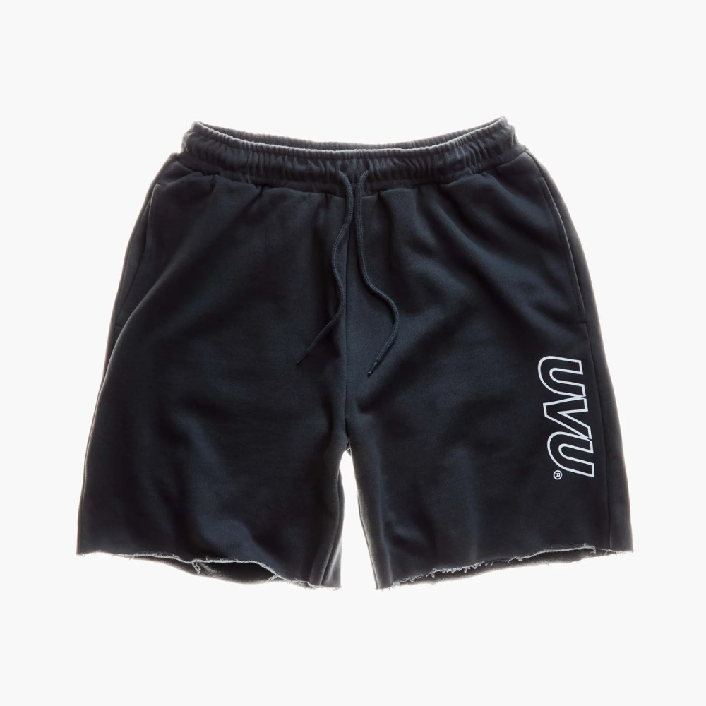 Шорты UVU Outline Cut-Off Sweatpants 'Black'