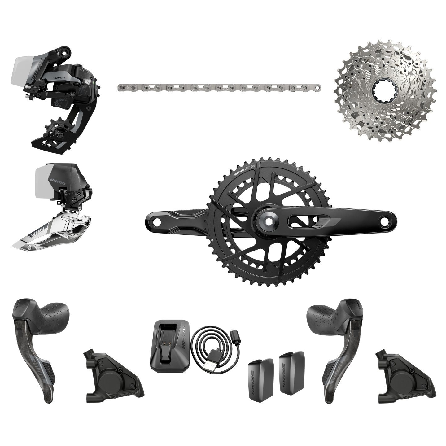 SRAM RIVAL AXS Groupset | 2x12-speed | E1